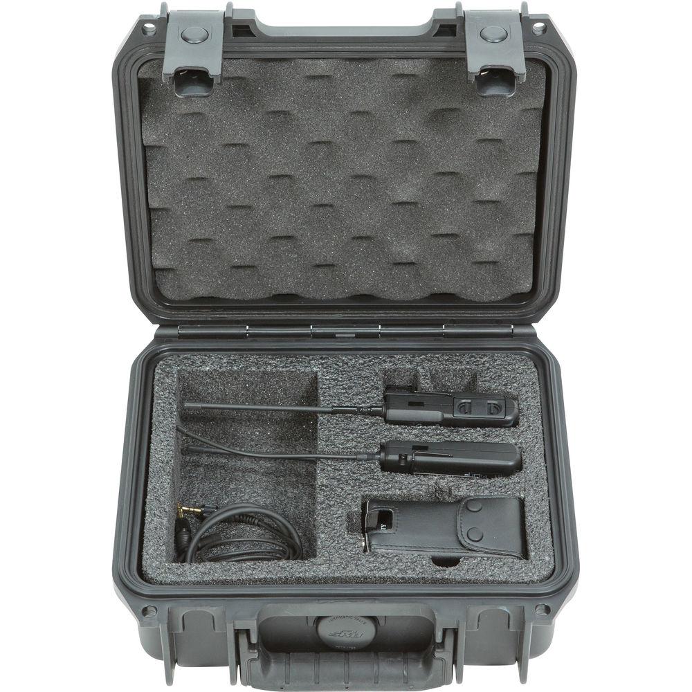 SKB iSeries Waterproof Sennheiser EW, Sony UWP, and Senal Wireless Mic System Case