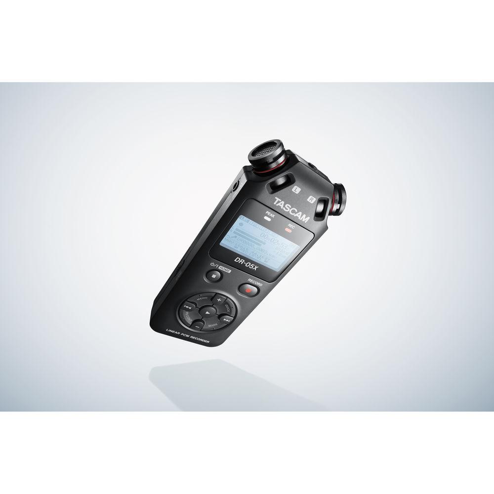 Tascam DR-05X Stereo Handheld Digital Audio Recorder with USB Audio Interface
