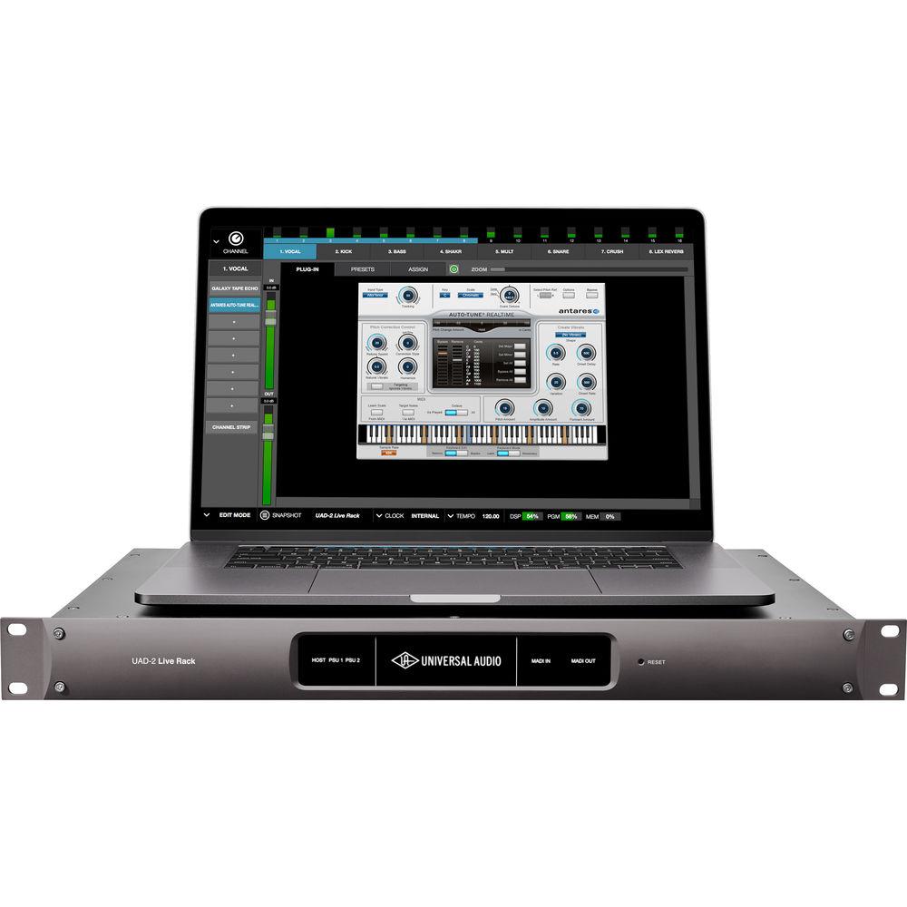 Universal Audio UAD-2 Live Rack Ultimate Rackmount 16-Channel MADI Effects Processor with UAD Powered Plug-Ins