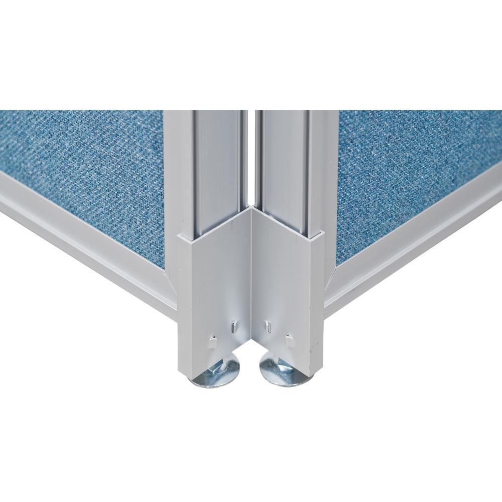 Best Rite 2-Way Right Connector with Adjustable Leg for Standard Modular Panels