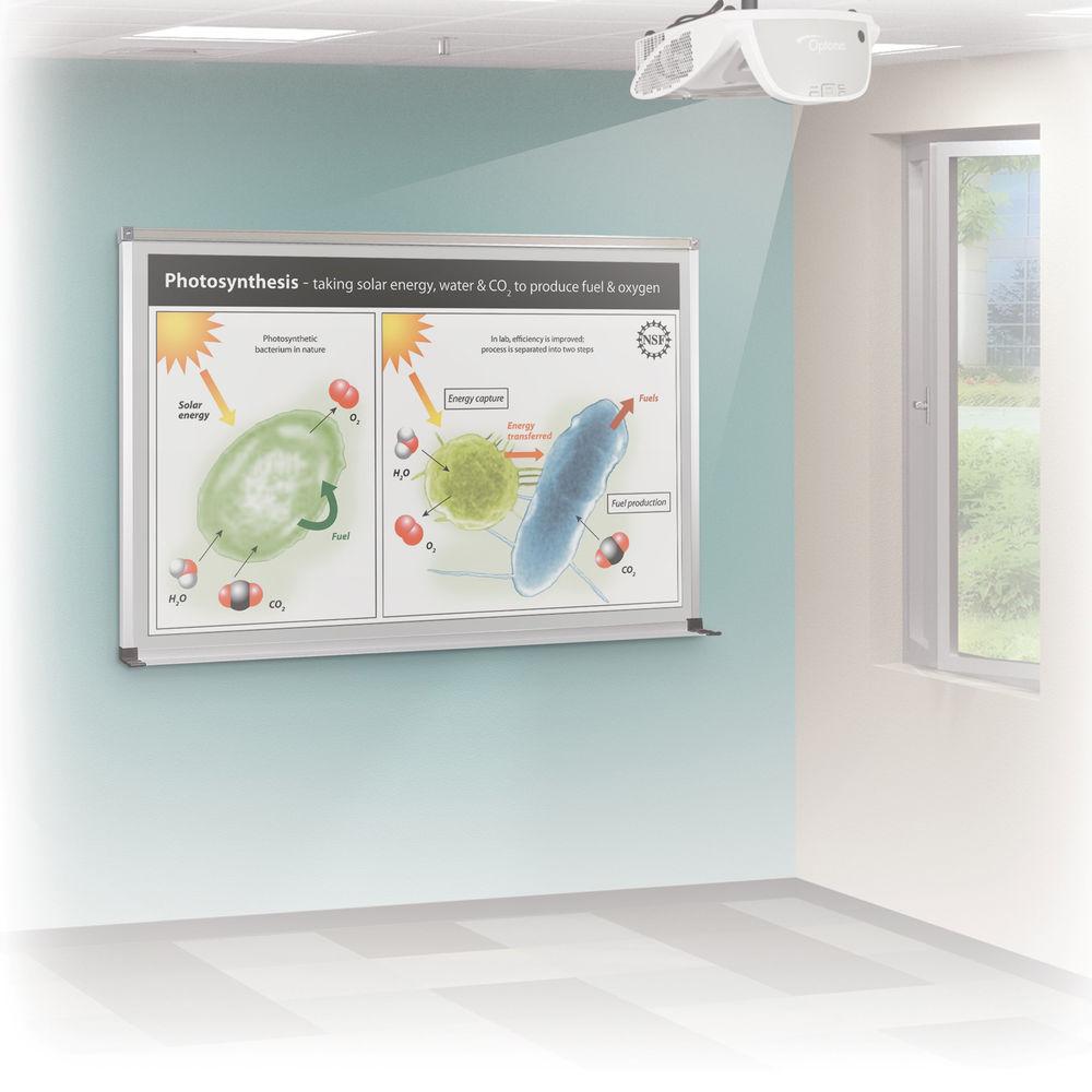 Best Rite 404AG-52 Evolution Projection Board with Deluxe Aluminum Trim