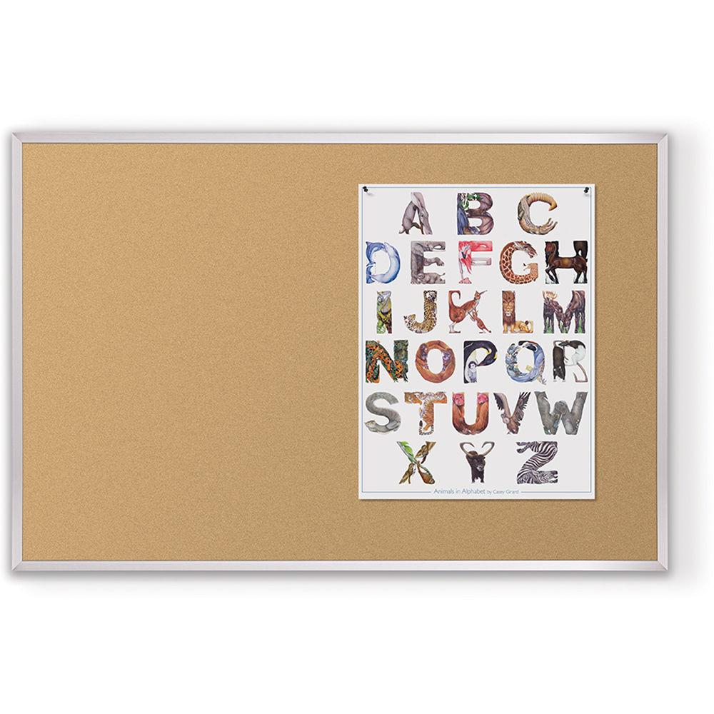 Best Rite Valu-Tak Tackboard with Aluminum Trim