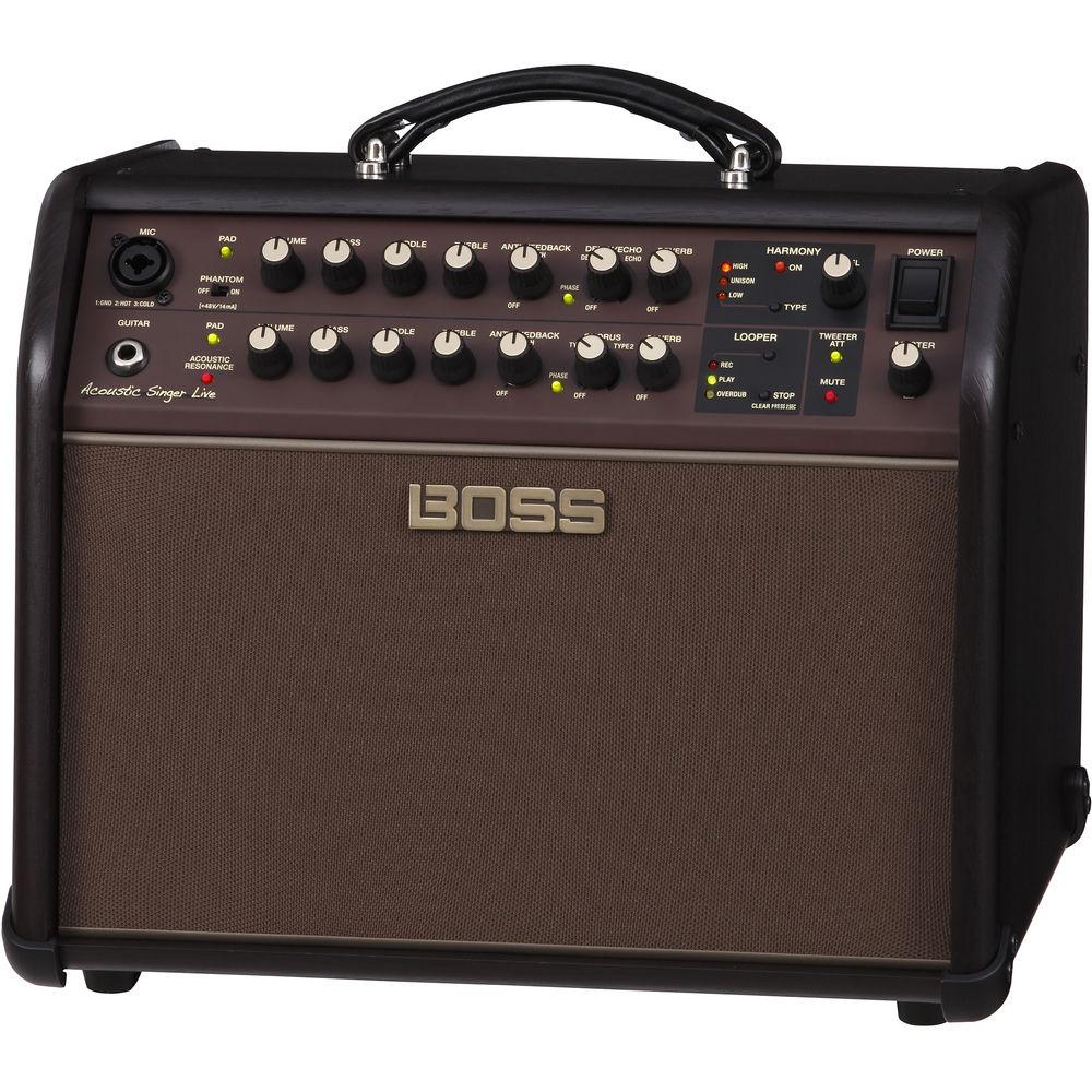 BOSS ACS Live 60W Combo Amplifier for Acoustic Guitar and Vocals