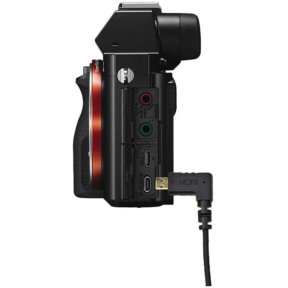 Camera Motion Research UFAR90D30 Thin Right-Angle Micro-HDMI to HDMI Cable