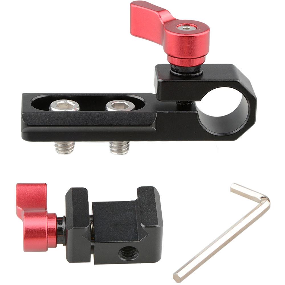CAMVATE Single 15mm Rod Clamp with NATO Clamp