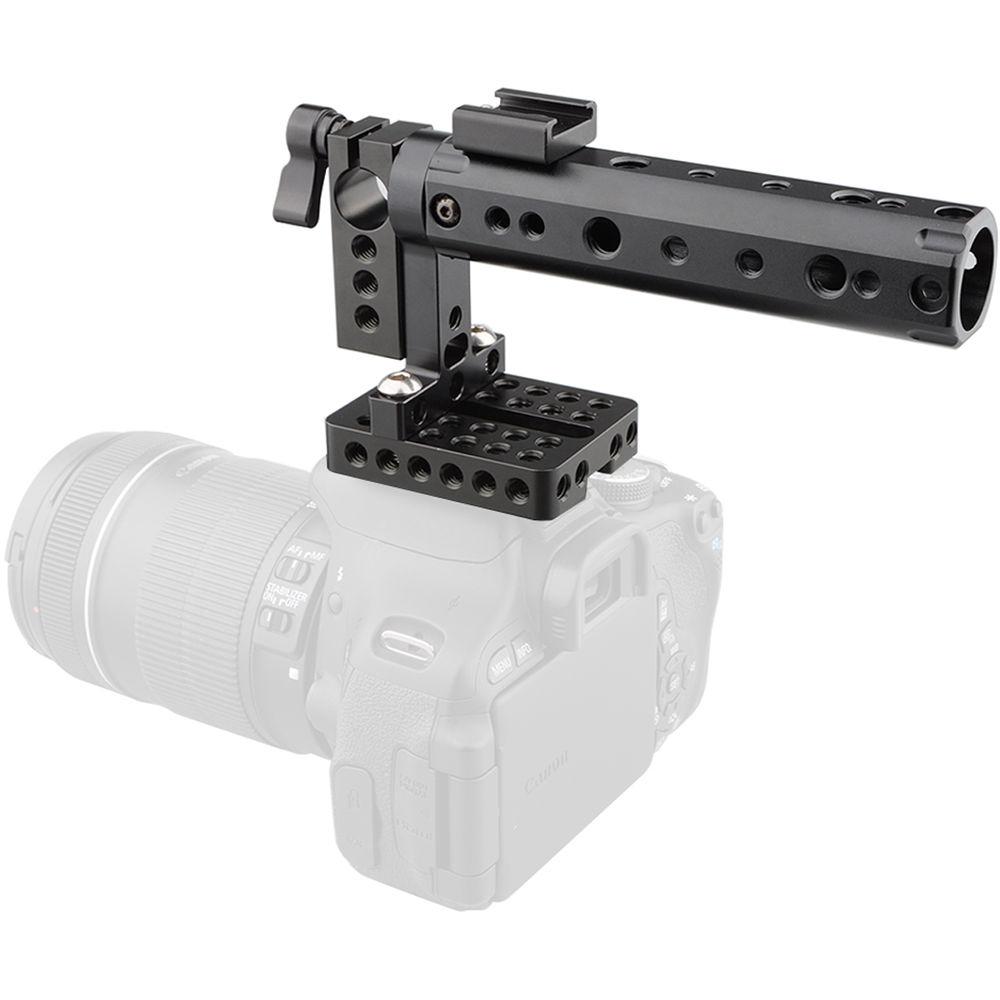CAMVATE Top Plate with Handle for DSLR and Mirrorless Cameras