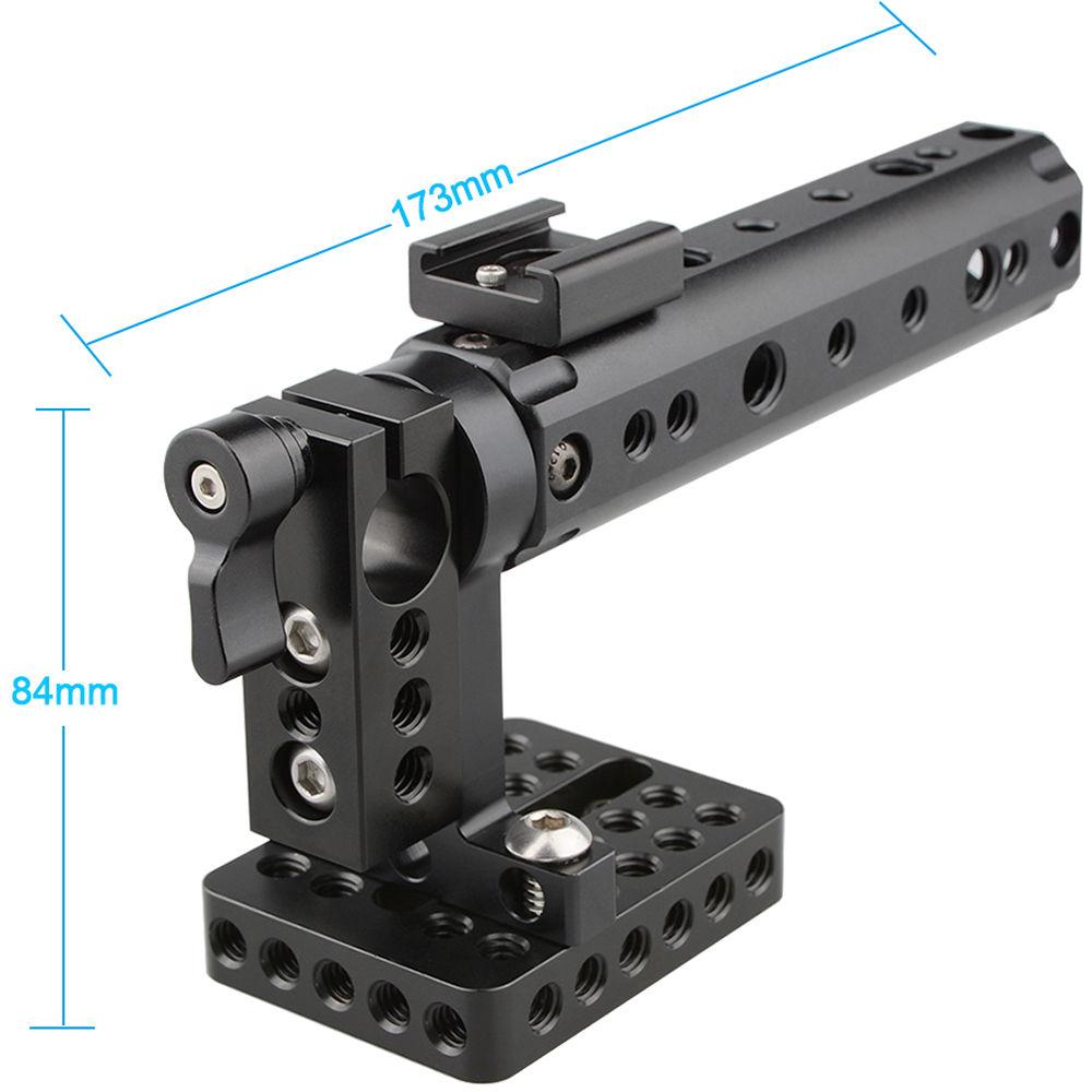 CAMVATE Top Plate with Handle for DSLR and Mirrorless Cameras