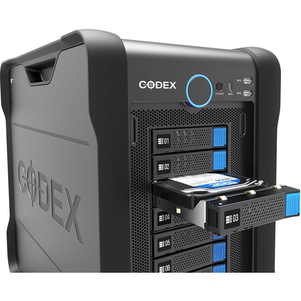 Codex Digital Media Vault 48TB 8-Bay NAS Server
