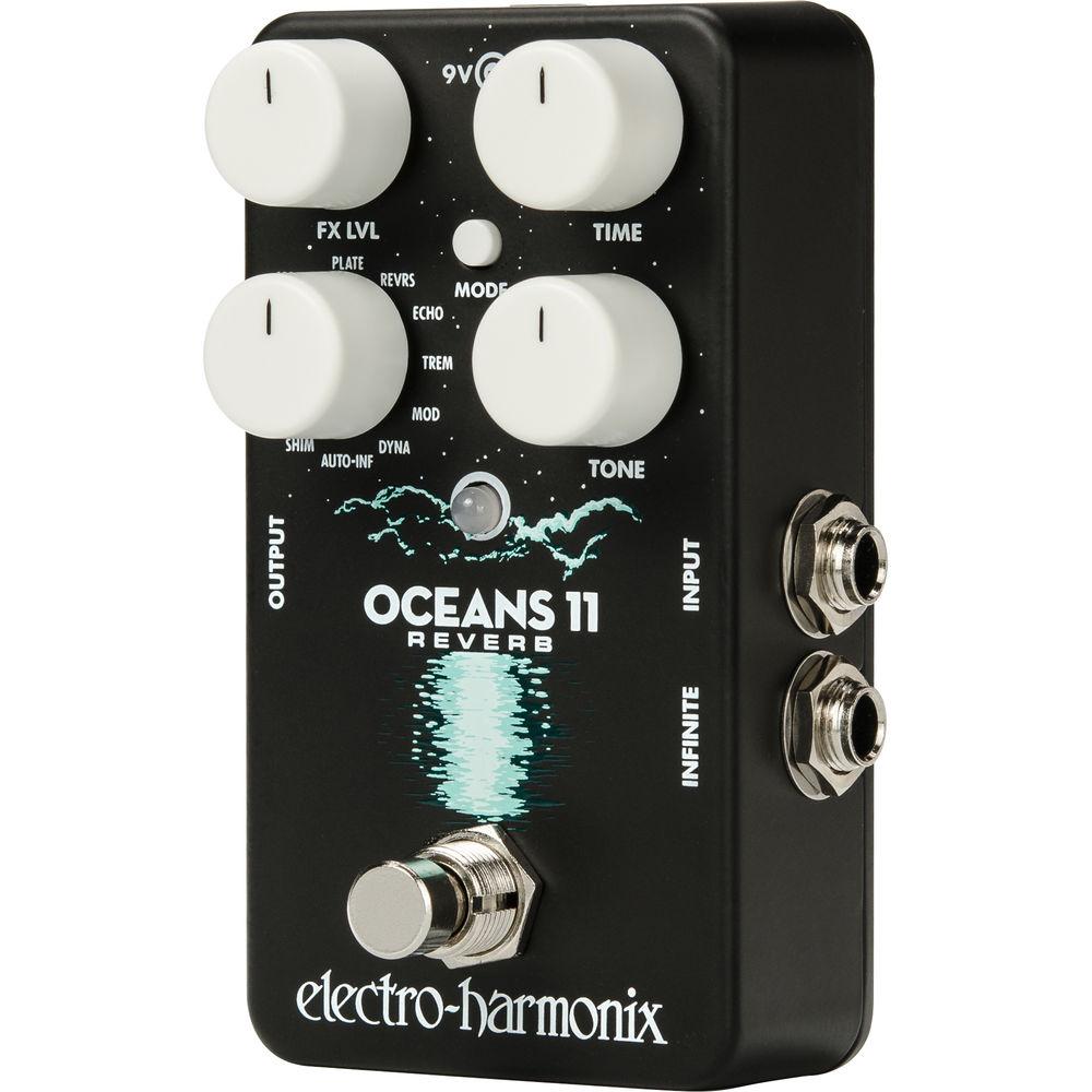 Electro-Harmonix Oceans 11 Reverb Pedal for Electric Guitar