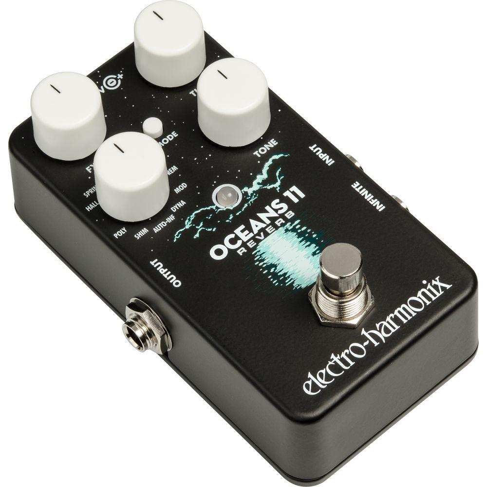 Electro-Harmonix Oceans 11 Reverb Pedal for Electric Guitar