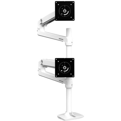 Ergotron LX Dual Desk Mount Stacking Arm for Displays up to 40"