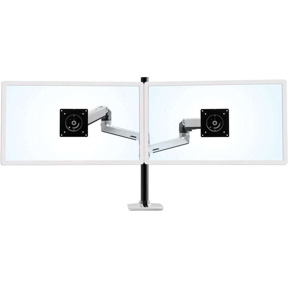 Ergotron LX Dual Desk Mount Stacking Arm for Displays up to 40"