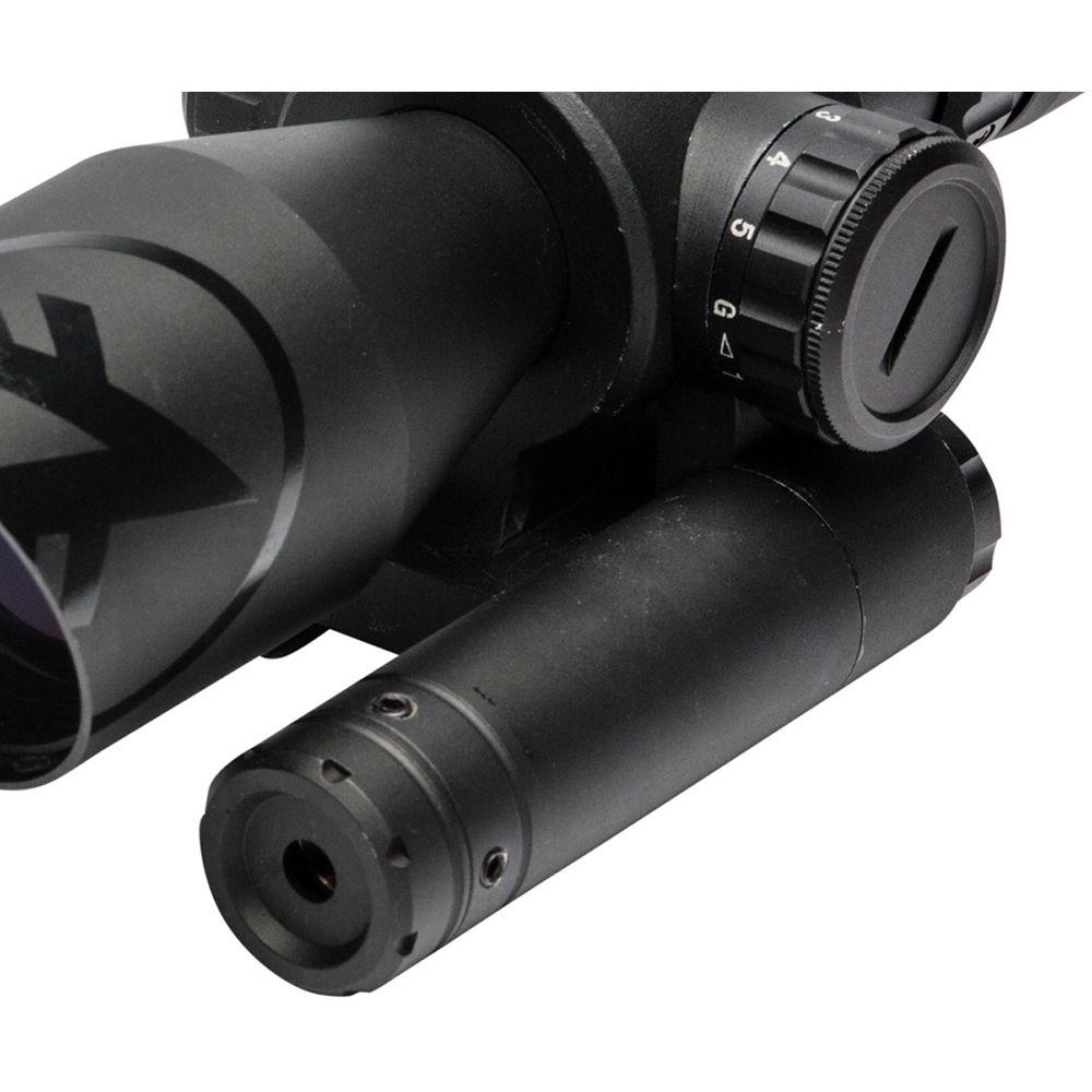 Firefield 2.5-10x40 Barrage Riflescope with Green Laser
