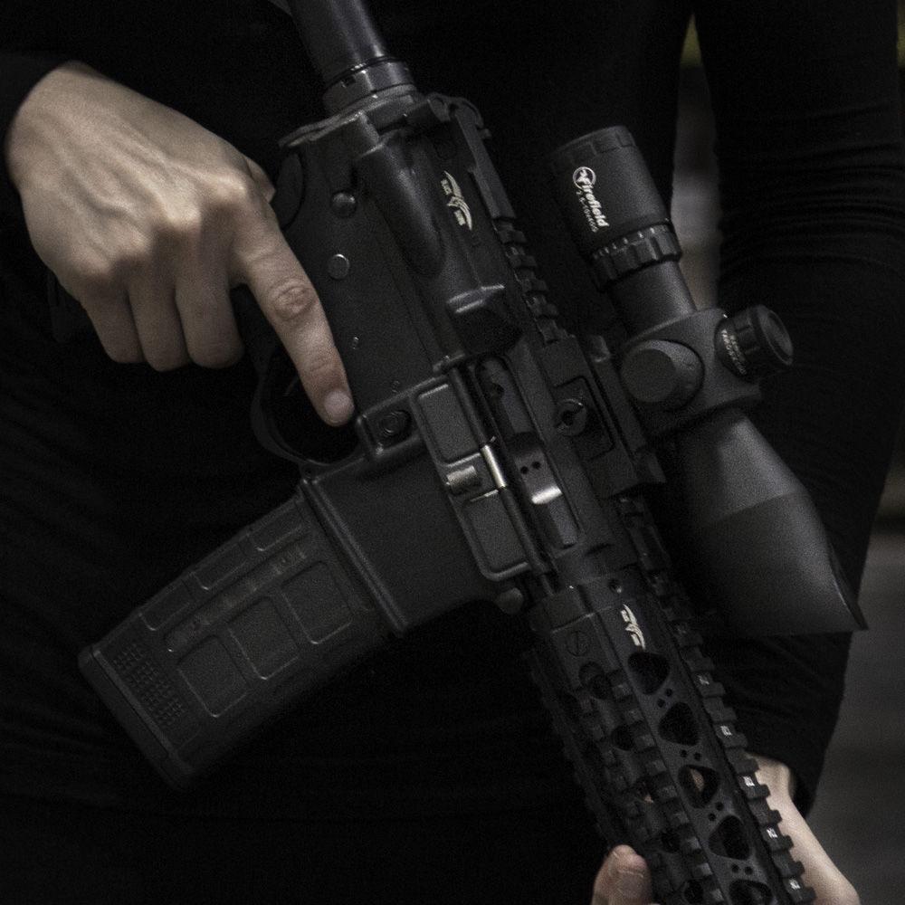 Firefield 2.5-10x40 Barrage Riflescope with Green Laser