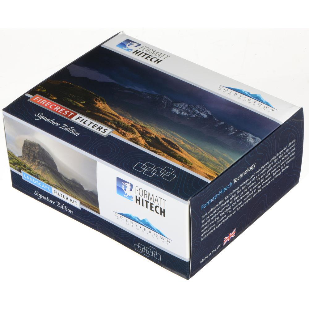 Formatt Hitech Firecrest Colby Brown 100mm Signature Edition Premier Landscape Filter Kit with 100mm Firecrest Filter Holder