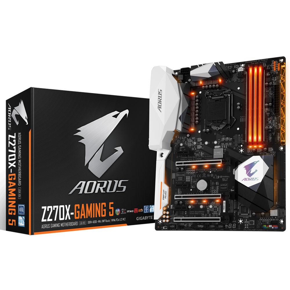 Gigabyte GA-Z270X-Gaming 5 LGA 1151 ATX Motherboard
