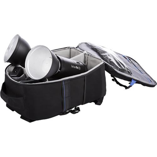 Interfit Twin-Head Lighting Backpack for S1 TTL Flash Heads