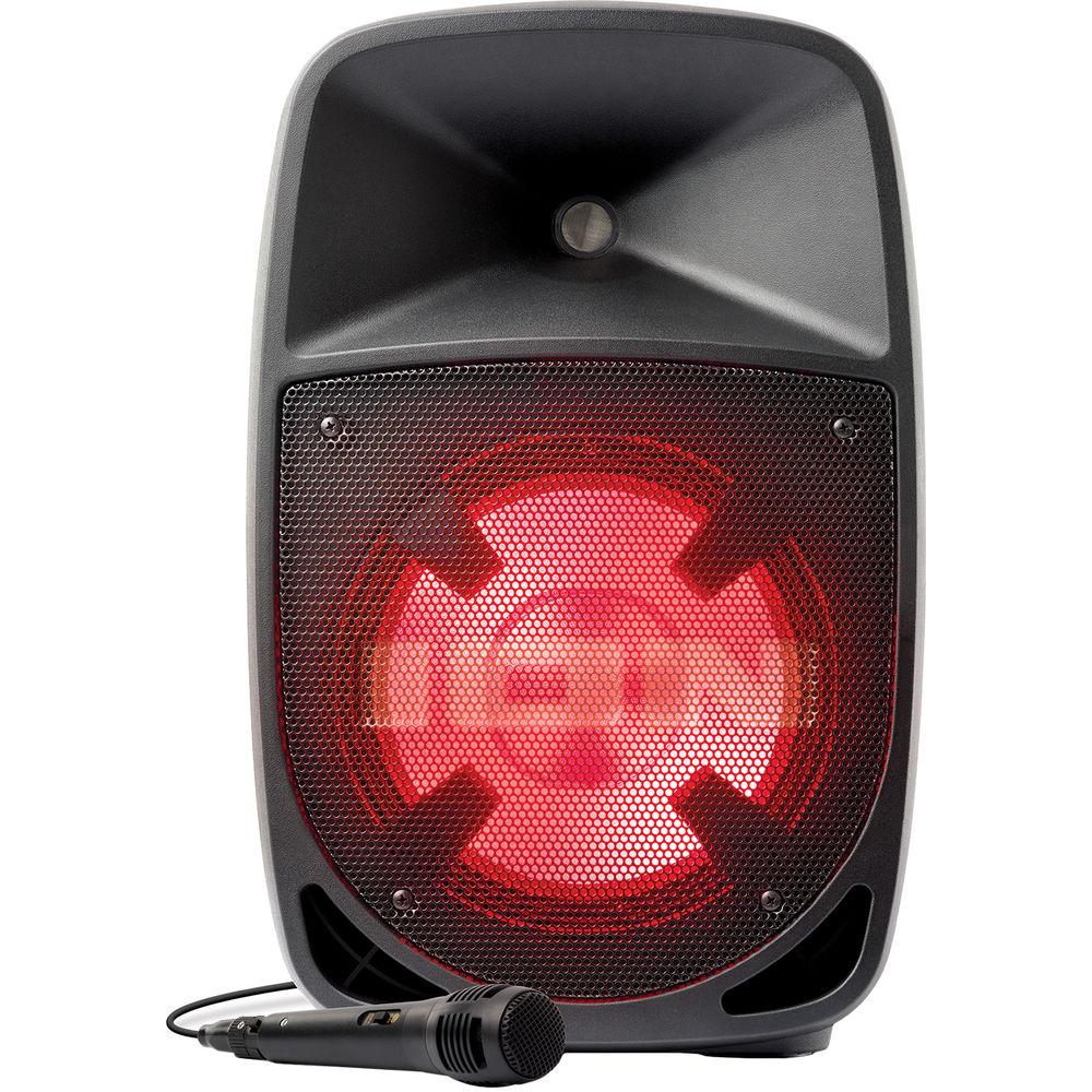 ION Audio Pro Glow 10 Portable 10" 2-Way 200W All-In-One PA System with LED Lights