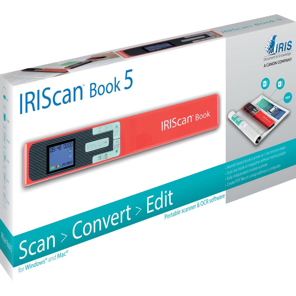 IRIS IRIScan Book 5 Portable Scanner