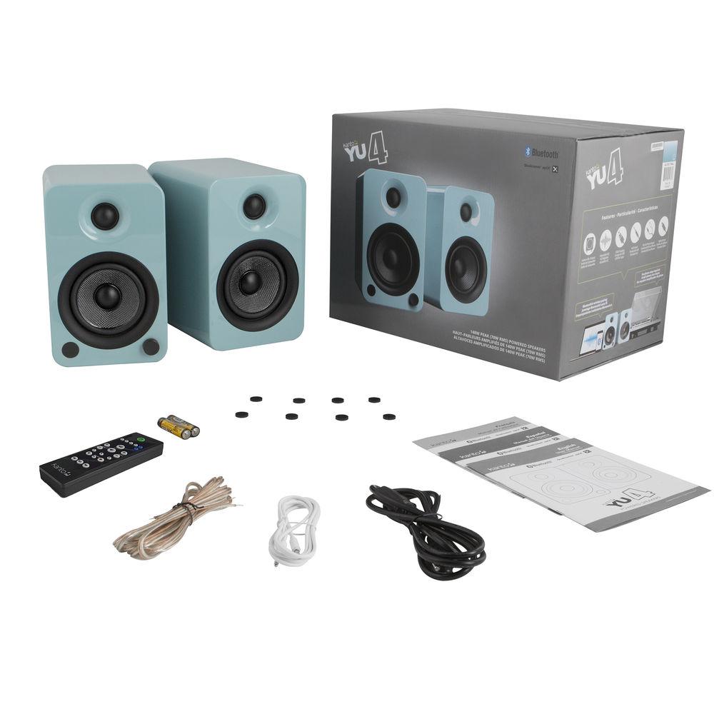 Kanto Living YU4 2-Way Powered Bookshelf Speakers