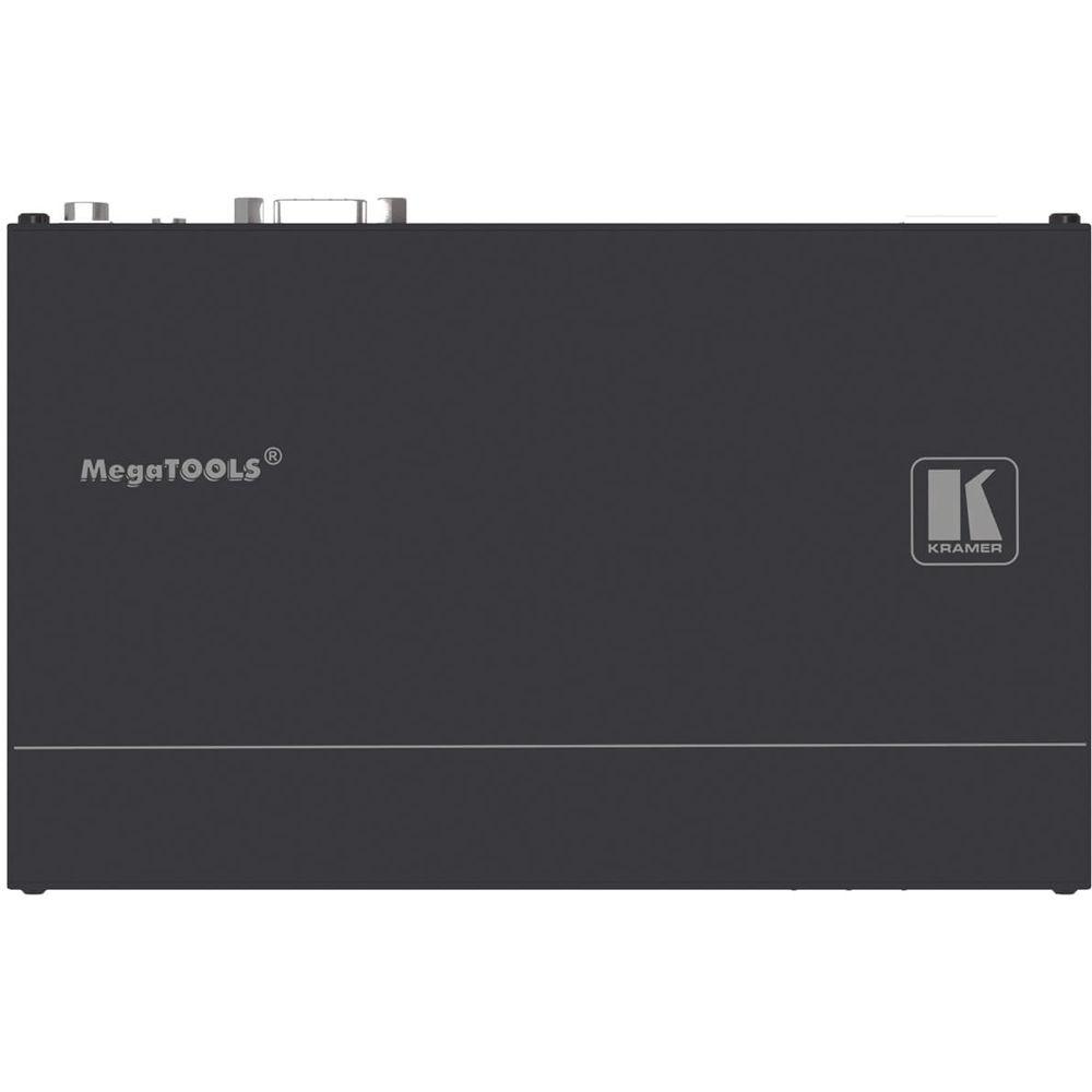 Kramer 4K UHD HDMI, Bidirectional RS232, and IR over Twisted Pair HDBaseT Receiver with POE
