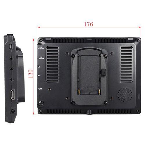 Laizeske 7" IPS 1280 x 800 HDMI HD On-Camera Field Monitor with Peaking Focus
