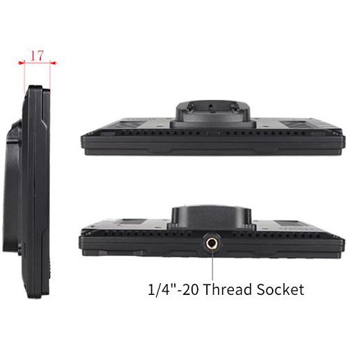 Laizeske 7" IPS 1280 x 800 HDMI HD On-Camera Field Monitor with Peaking Focus