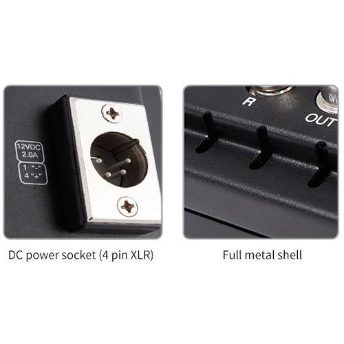 Laizeske Triple 5" 2RU 800 x 480 Broadcast LCD Rack Mount Monitor with 3G-SDI & HDMI AV Input Output