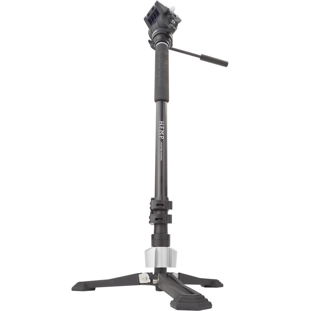 Libec Hands-Free Monopod Kit with TH-X Pan-and-Tilt Video Head and Bowl Clamp