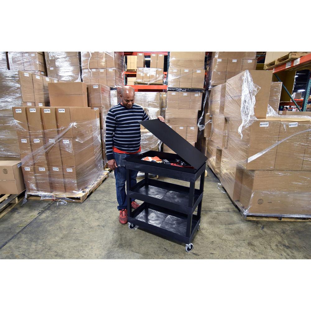 Luxor Locking Toolbox for EC Tub Carts