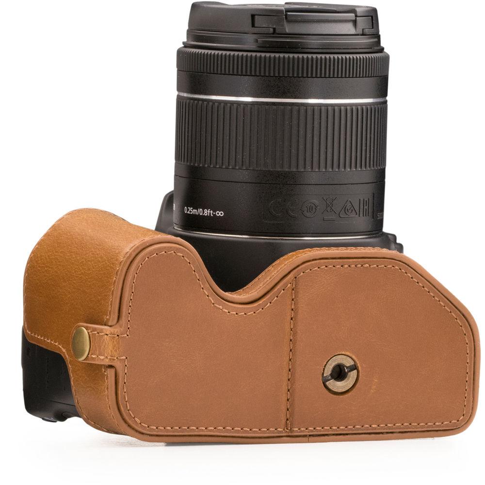 MegaGear Ever Ready Half Case and Strap for Canon EOS Rebel SL2, EOS 200D, Kiss X9