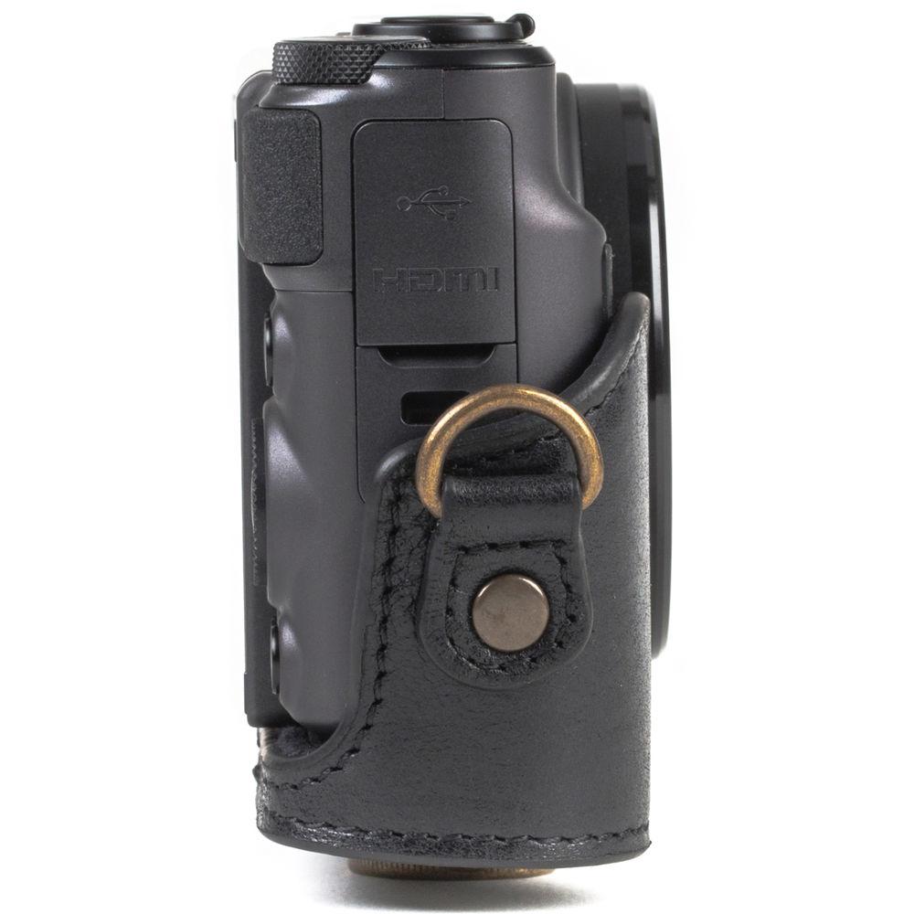 MegaGear Ever Ready Leather Camera Case for Canon PowerShot SX730 HS