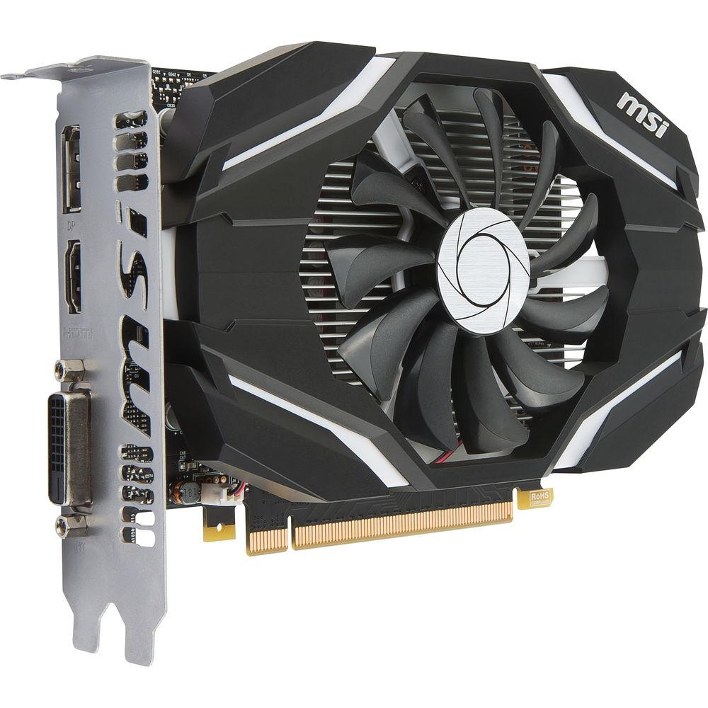 MSI GeForce GTX 1050 2G OC Graphics Card