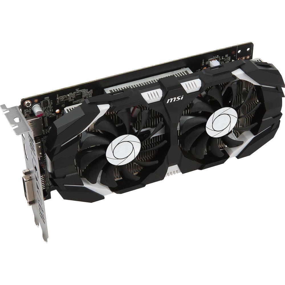MSI GeForce GTX 1050 Ti 4GT OC Graphics Card