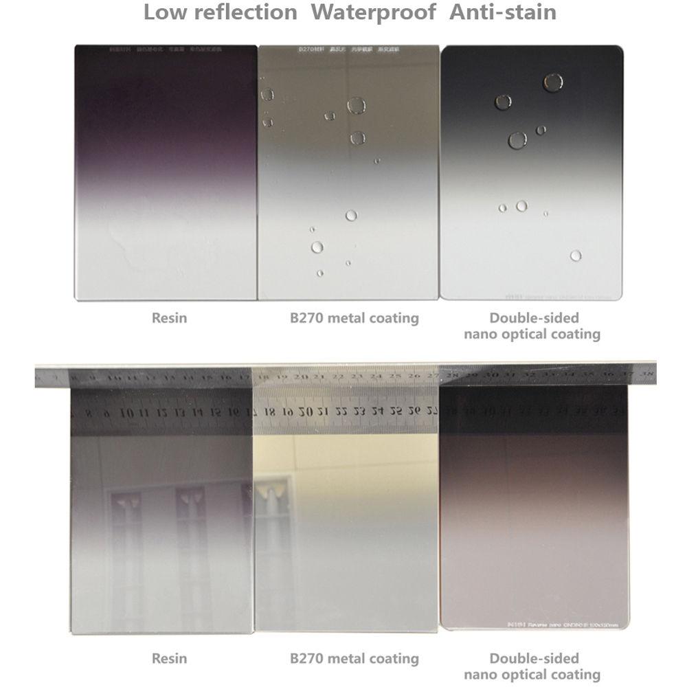 NiSi 100 x 150mm Nano Hard-Edge Reverse-Graduated IRND 0.9 to 0.15 Filter