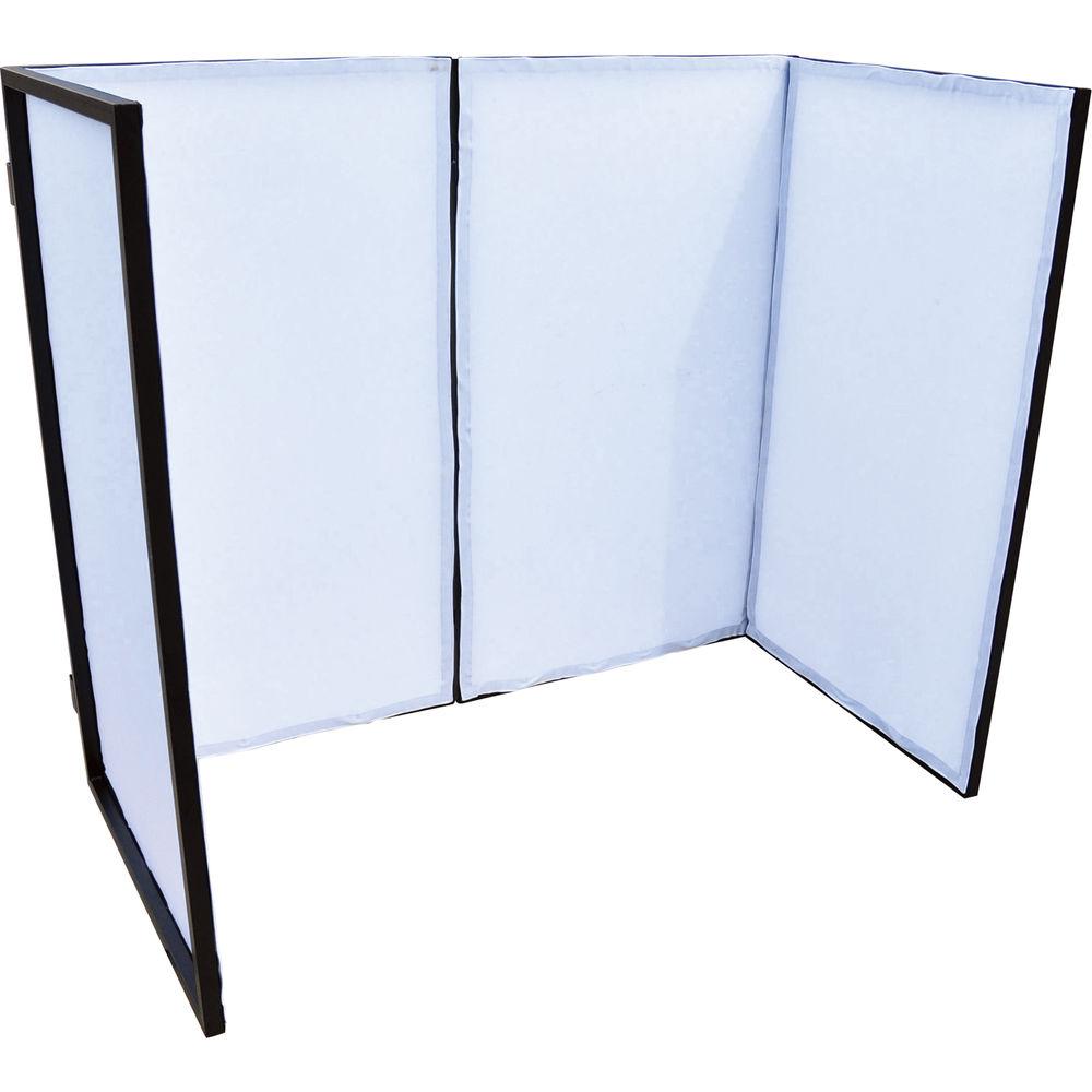 Novopro Foldable DJ Screen with Zipped Carry Bag