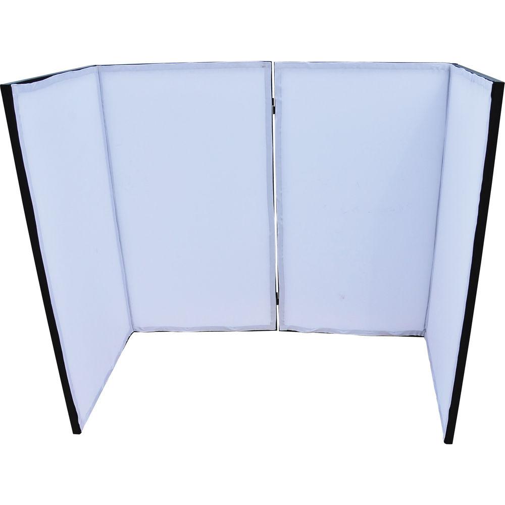 Novopro Foldable DJ Screen with Zipped Carry Bag