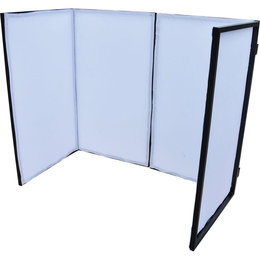 Novopro Foldable DJ Screen with Zipped Carry Bag