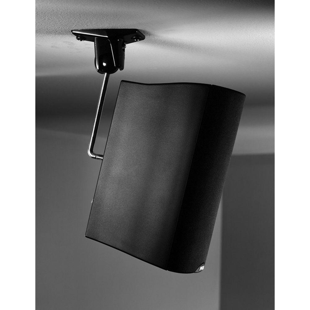 OmniMount Stainless Steel Series Wall Ceiling Mount for Select Bookshelf Speakers