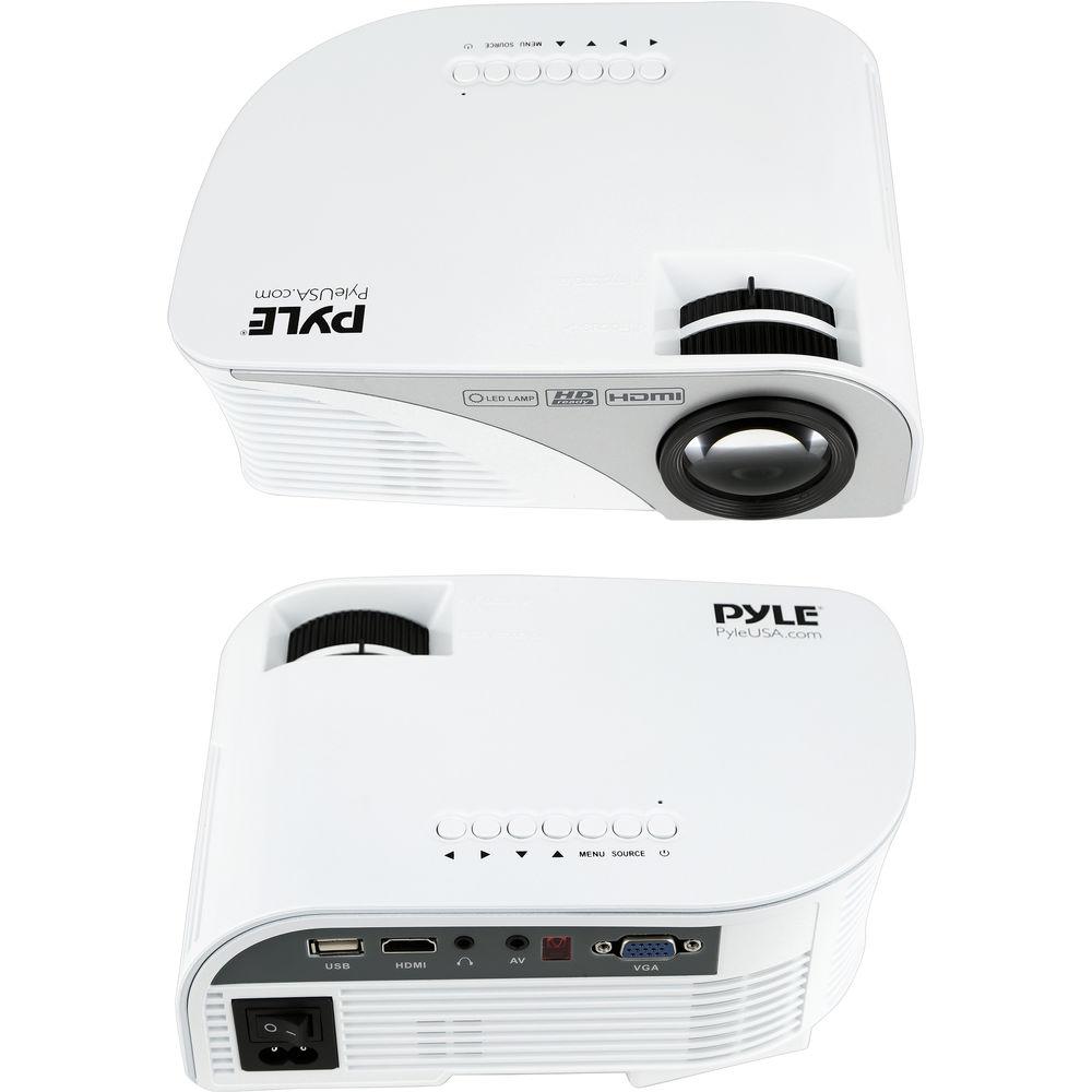 Pyle Pro PRJG95 1200-Lumen WVGA LCD Projector