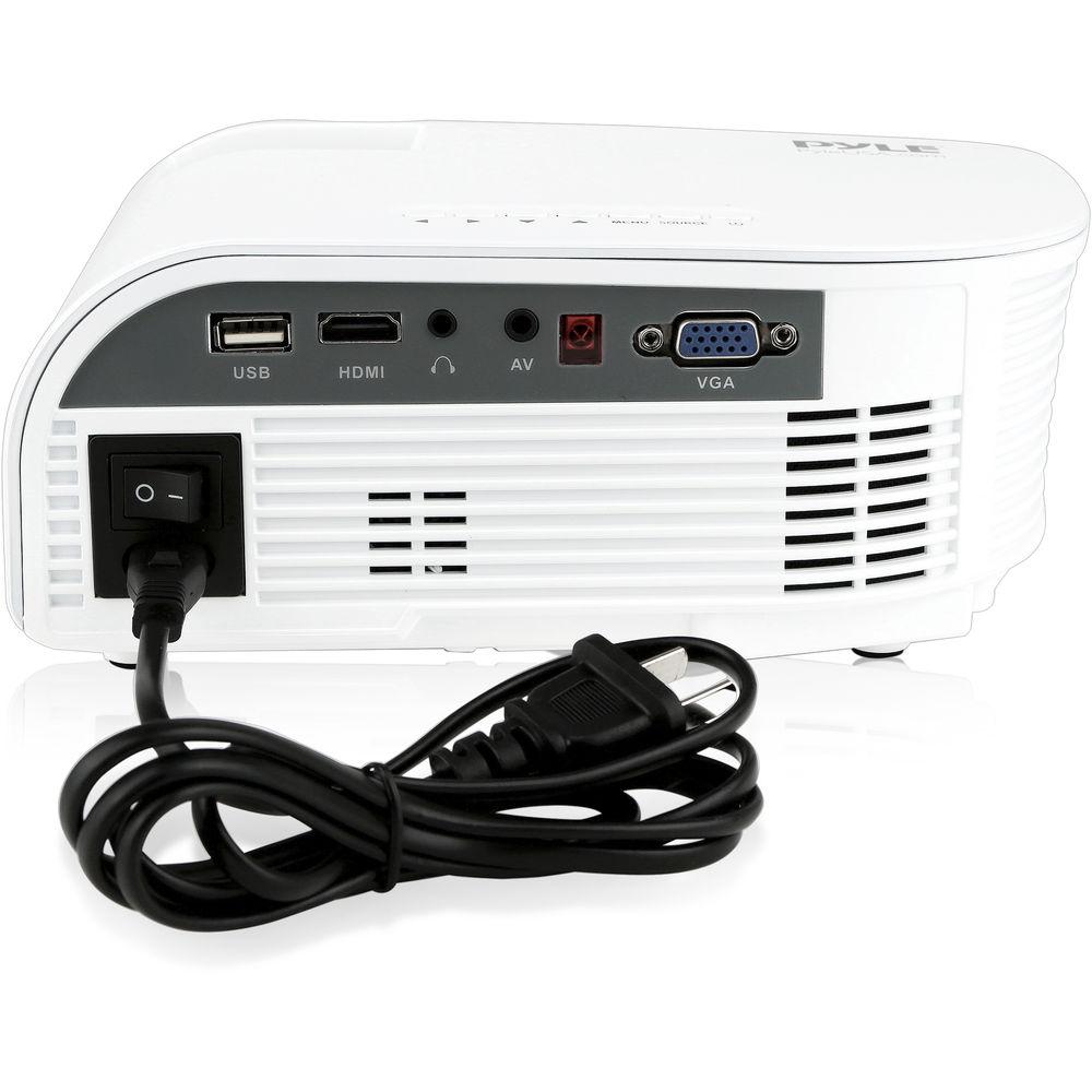 Pyle Pro PRJG95 1200-Lumen WVGA LCD Projector