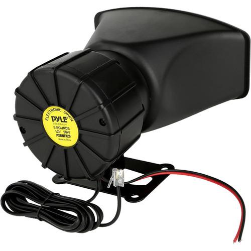 Pyle Pro PSRNTK25 Siren Horn Speaker System with Handheld PA Microphone