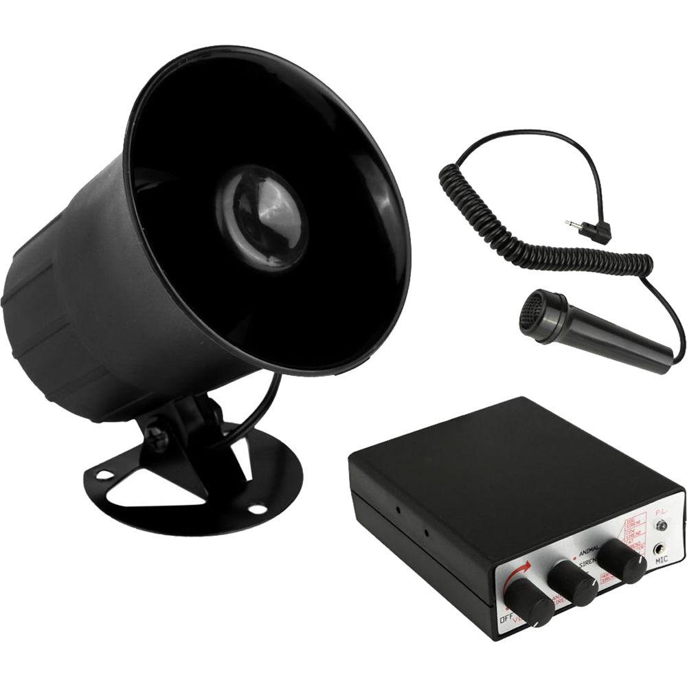 Pyle Pro PSRNTK28 Siren Horn Speaker with Handheld PA Microphone