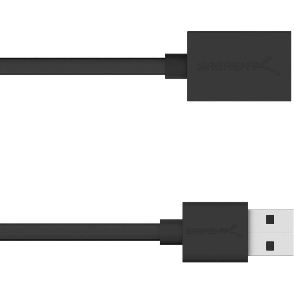 Sabrent USB 2.0 Type-A Male to Type-A Female Extension Cable
