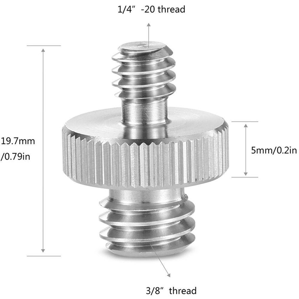 SmallRig 1 4"-20 to 3 8"-16 Double-Head Stud