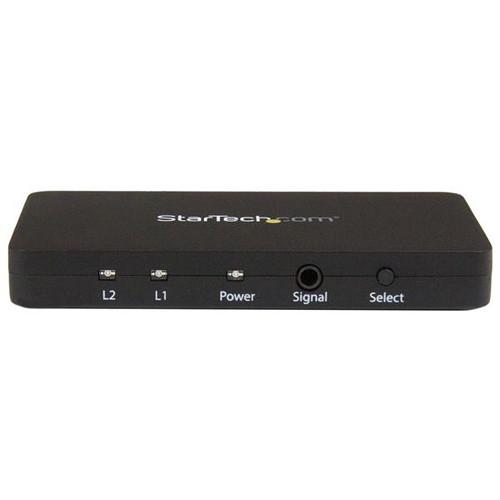 StarTech 2-Port HDMI 4K Automatic Video Switch with MHL Support