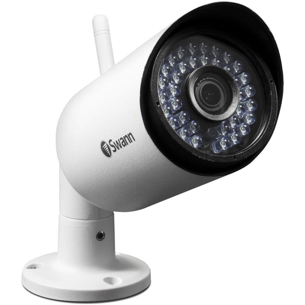 Swann NVW-485 4-Channel 1080p NVR with 1TB HDD and 2 1080p Outdoor Wi-Fi Bullet Cameras