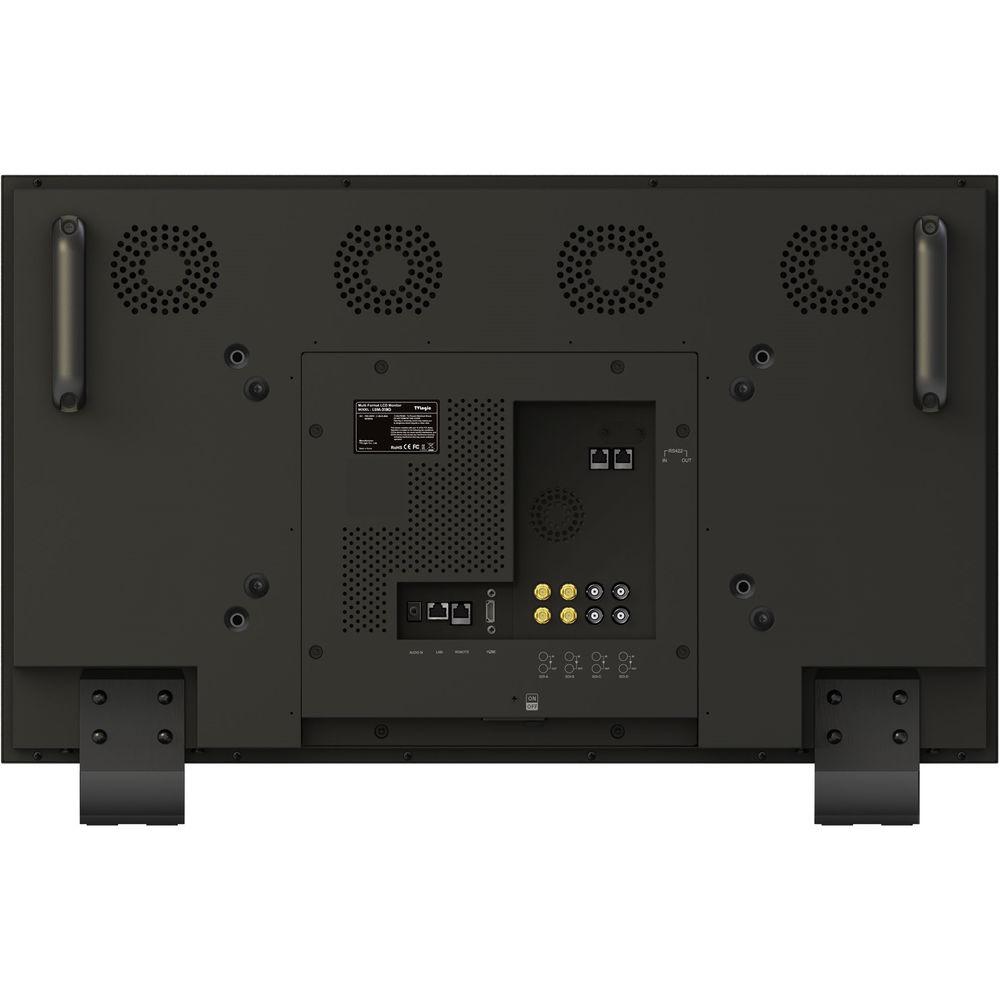 TVLogic 31.1"True 4K Monitor,4096x2160 10 Bit Super IPS LCD,14501 Contrast Ratio, HDR Emulation2X12G,2X6G-SD