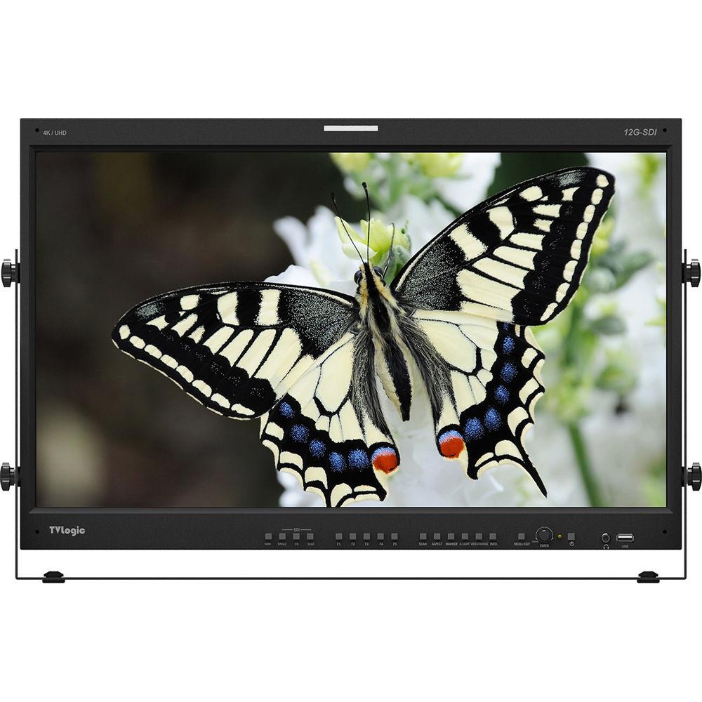 TVLogic LUM-240G 24" UHD 4K 12G-SDI Single-Link IPS LCD Monitor