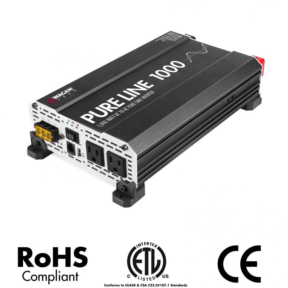WAGAN Pure Line 1000W Power Inverter